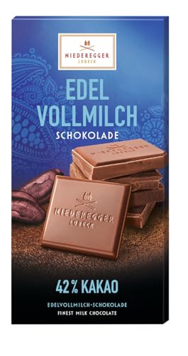 Niederegger Pure Chocolate Edelvollmilch-Schokolade, 100 g von Niederegger
