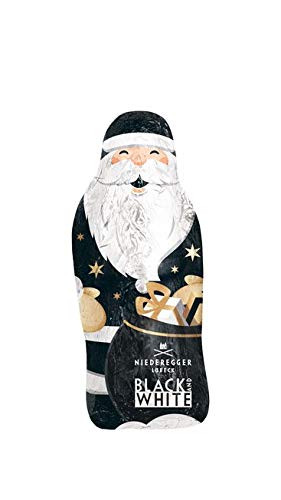 Niederegger Weihnachtsmann Black & White, 100 g von Niederegger