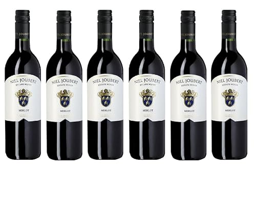 6x 0,75l - 2019er - Niel Joubert - Merlot - Paarl W.O. - Südafrika - Rotwein trocken von Niel Joubert