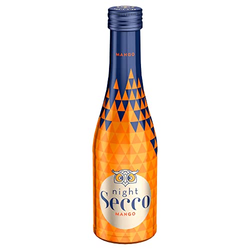 Night Secco Mango 200ml - Ready-To-Drink Cocktail für den perfekten Start in die Nacht - Prickelnd-fruchtiger Genuss von NightSecco von Night Secco