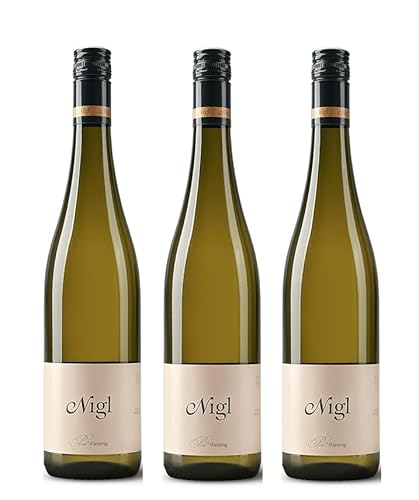 3x 0,75l - 2022er - Nigl - Piri - Riesling - Kremstal DAC - Österreich - Weißwein trocken von Nigl