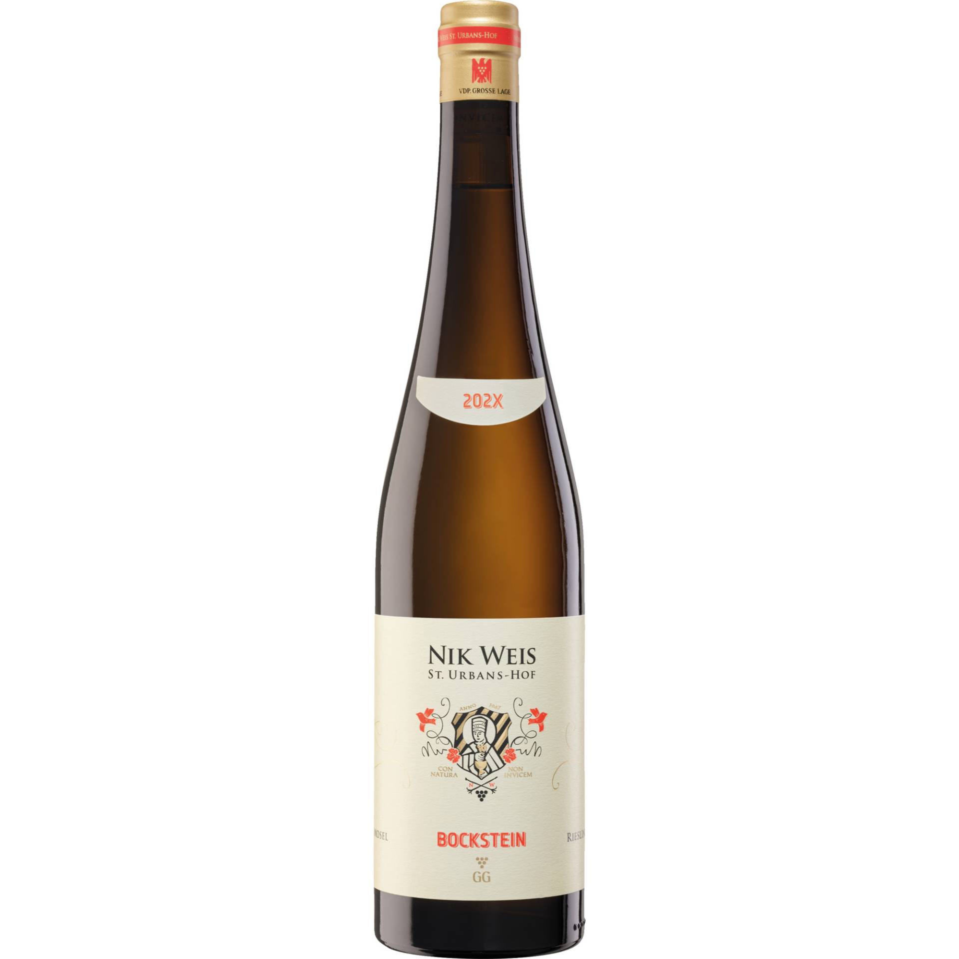 Nik Weis Bockstein Riesling GG, Trocken, Mosel, Mosel, 2021, Weißwein Nik Weis Bockstein Riesling GG, Trocken, Mosel, Mosel, 2021, Weißwein von Nik Weis – St. Urbans-Hof, -54340 Leiwen