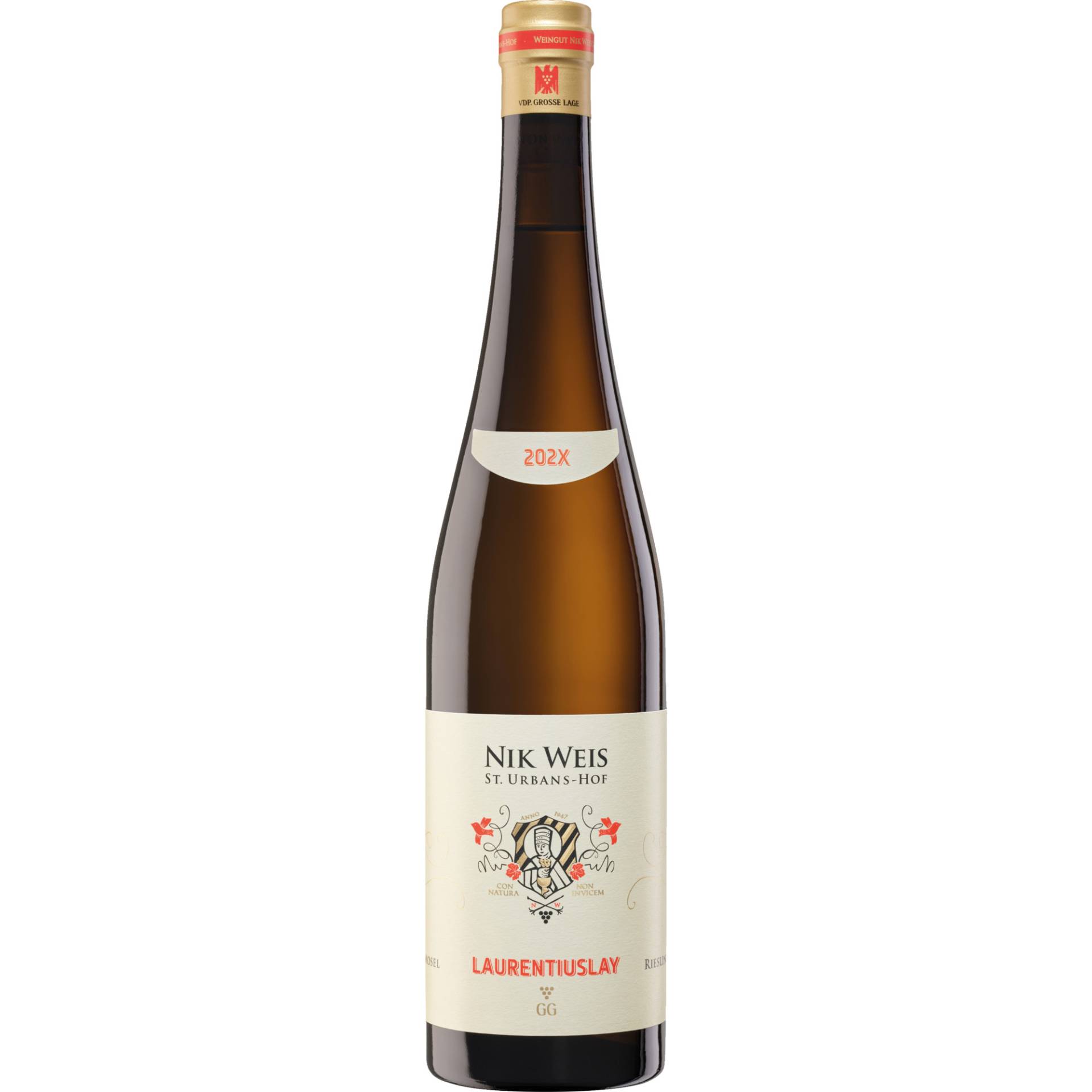 Nik Weis Laurentiuslay Riesling GG, Trocken, Mosel, Mosel, 2020, Weißwein Nik Weis Laurentiuslay Riesling GG, Trocken, Mosel, Mosel, 2020, Weißwein von Nik Weis – St. Urbans-Hof, -54340 Leiwen