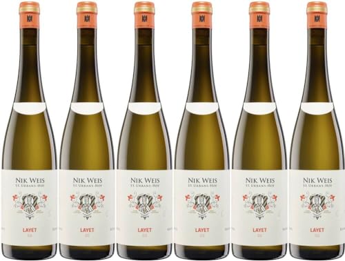 6x Layet Riesling GG trocken 2021 - Nik Weis - St. Urbans-Hof, Mosel - Weißwein von Nik Weis - St. Urbans-Hof