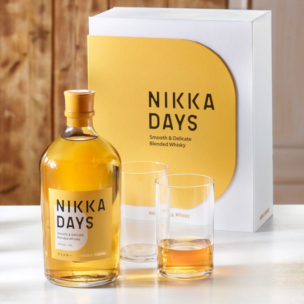 Whisky Nikka Days Geschenkset mit 2 Gläsern Whisky Nikka Days Geschenkset mit 2 Gläsern von Nikka