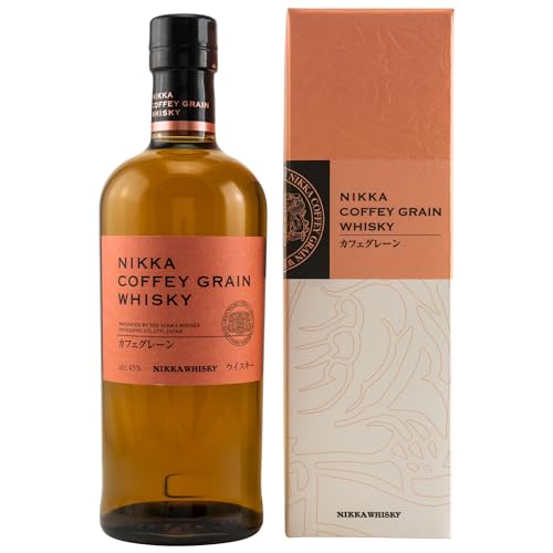 Nikka I Coffey Grain Whisky I inklusive Geschenkverpackung I Intensive Lakritz und Karamellnoten I 45% Vol. I 700 ml von Nikka