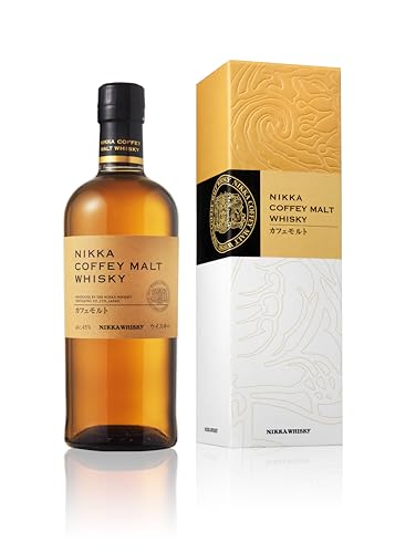 Nikka I Coffey Malt Whisky I inklusive Geschenkverpackung I Zitrusfruchtige und pikante Aromen I 45% Vol. I 700 ml von Nikka