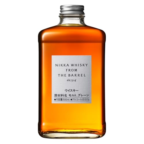 Nikka I From the Barrel Blended Whisky I inklusive Geschenkverpackung I Kraftvoll würzige Eiche und fruchtige Karamellnoten I 51.4% Vol. I 500 ml von NIKKA