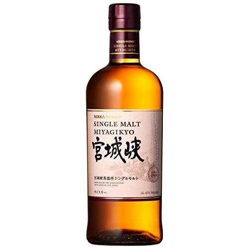 Nikka Miyagikyo Single Malt Whisky mit Geschenkverpackung (1 x 0,7l) von Nikka