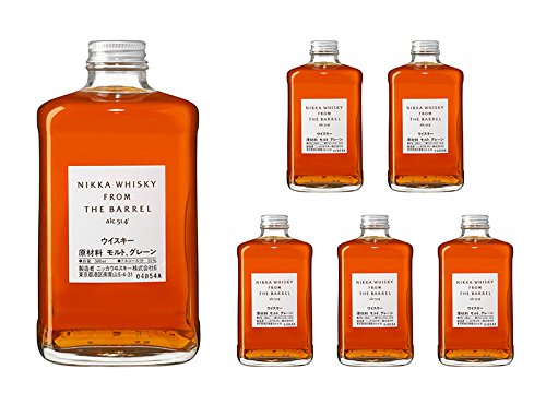 Nikka Whiskey from the Barrel (51,4% vol) Spar-Set (6 x 0,5 Liter) von Nikka
