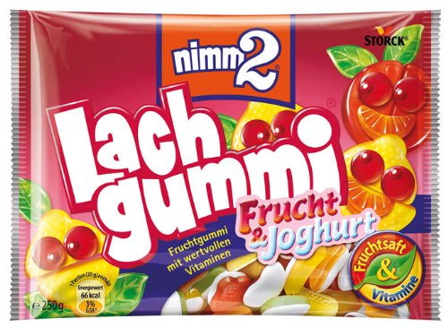 nimm2 Lachgummi Frucht & Joghurt - 250gr - 6x von nimm2