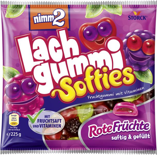 Nimm 2 Lachgummi Softies Rote Früchte von Nimm2