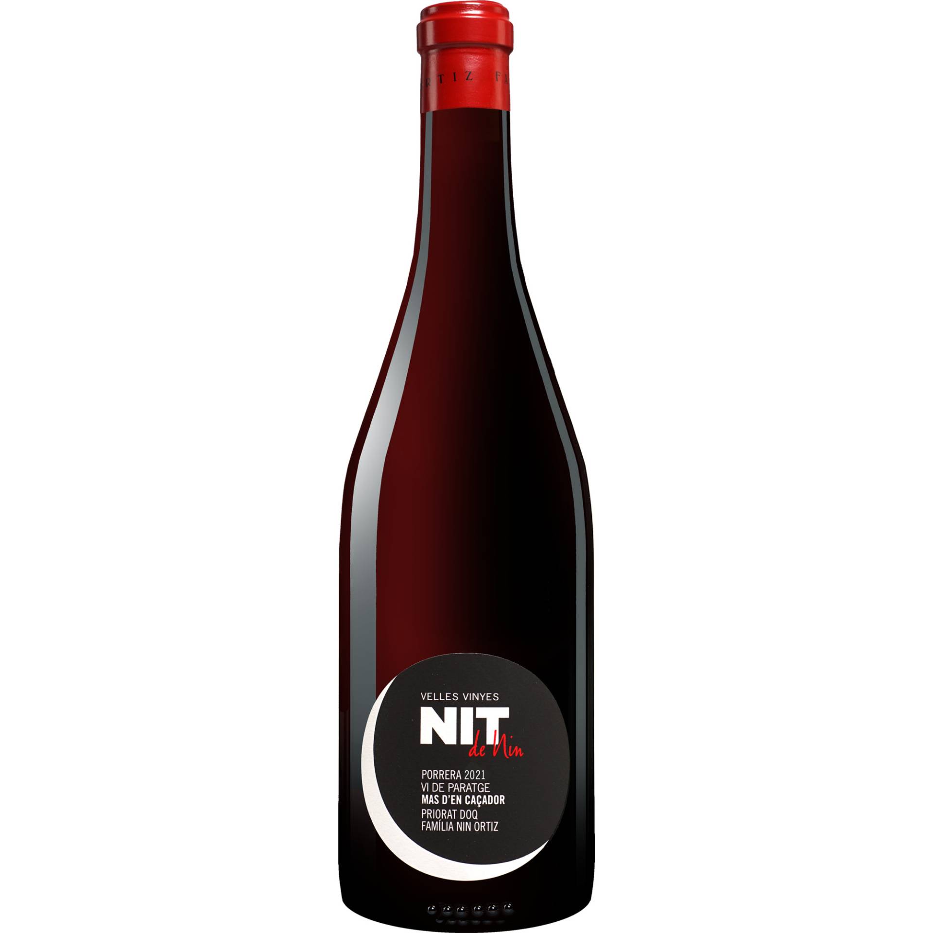 Nin Ortiz »Nit de Nin Mas d'en Caçador« 2021  0.75L 13.5% Vol. Rotwein Trocken aus Spanien von Nin Ortiz
