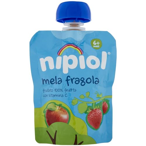 Nipiol Pouches Erdbeere, 85 g von Nipiol