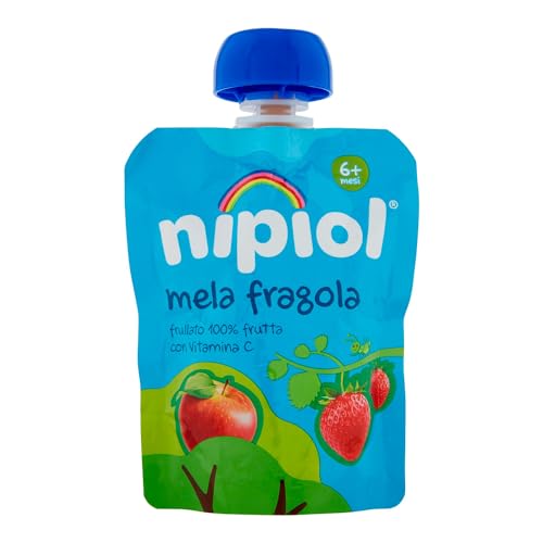 Nipiol Pouches Erdbeere, 85 g von Nipiol