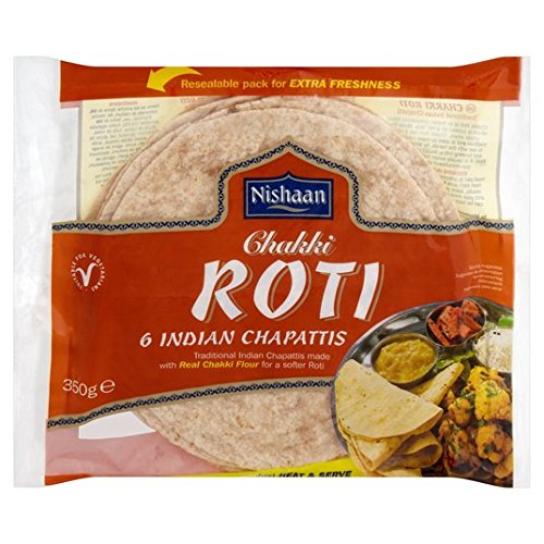 Nishaan Chakki Indische Chapattis, 350 g von Nishaan