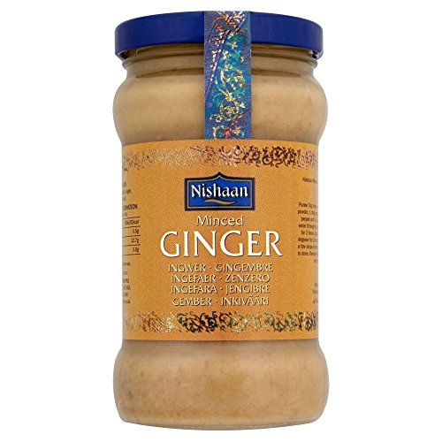 Nishaan Minced Ginger (283g) - Packung mit 2 von Nishaan