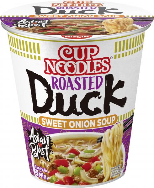 Nissin Cup Noodles Roasted Duck Sweet Onion Soup von Nissin