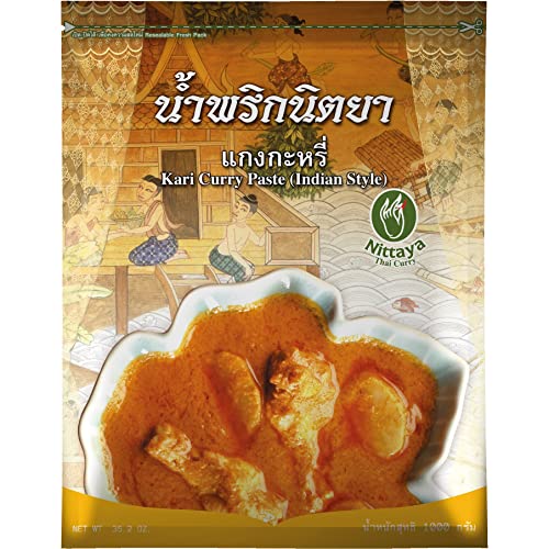NITTAYA - Kahri Gelbe Currypaste - (1 X 1 KG) von Nittaya