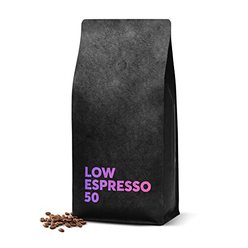 Low Espresso 50% Koffein (Ganze Bohne, 1kg) von NO COFFEE THE GOOD DECAF