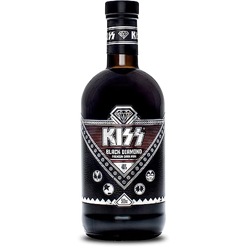 Kiss Black Diamond Premium Dark Rum 40% Vol. 0,5l von KISS