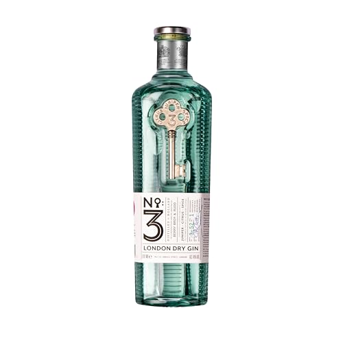 No. 3 London Dry Gin by Berry Bros. & Rudd | Gin | 1x0.7L | Viermalige Auszeichnung als bester Gin der Welt | England | Intensiver Wacholdergeschmack No. 3 London Dry Gin by Berry Bros. & Rudd | Gin | 1x0.7L | Viermalige Auszeichnung als bester Gin der Welt | England | Intensiver Wacholdergeschmack von No.3