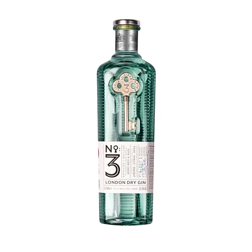 No. 3 London Dry Gin by Berry Bros. & Rudd | Gin | 1x0.7L | Viermalige Auszeichnung als bester Gin der Welt | England | Intensiver Wacholdergeschmack von Berry Bros. & Rudd