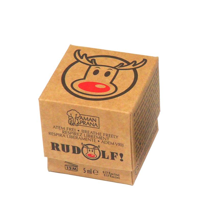 Rudolf! Atemfrei 5 ml in Bioqualität - Kräuterbalsam mit Pflanzenextrakten - vegan - Amanprana von Amanprana