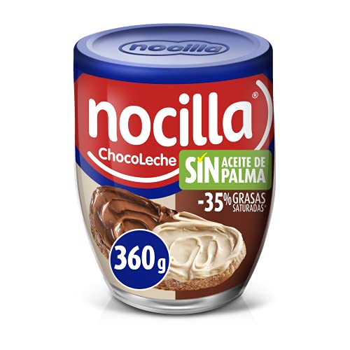 Nocilla, Chocoleche Schokoladenaufstrich ohne Palmöl, 360 g von Nocilla