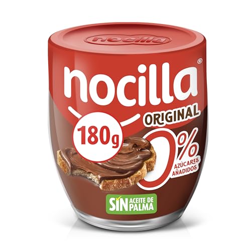 Nocilla, Original 0 % Schokoladenaufstrich ohne Palmöl, 180 g von Nocilla