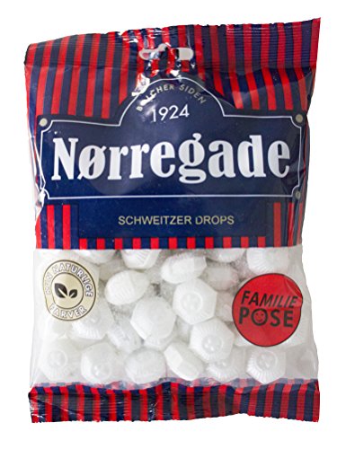 15x NØRREGADE SCHWEITZER DROPS 290g Incl. Goodie von Flensburger Handel von Nørregade