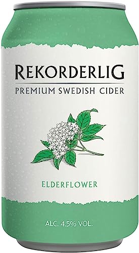 Rekorderlig Elderflower 4,5% 12x 0,33 ltr. | erfrischend sommerlich fruchtig von Nohawa