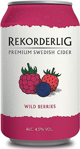 Rekorderlig Wild Berries 4,5% 6 x 0,33 ltr. | erfrischend sommerlich fruchtig von Nohawa