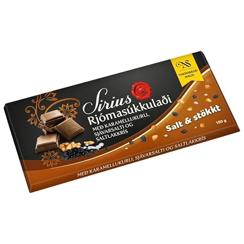 Sirius Rjomas Karamell-Meersalz-Salzlakritz, 150 Gramm Sirius Rjomas Karamell-Meersalz-Salzlakritz, 150 Gramm von Nói Síríus