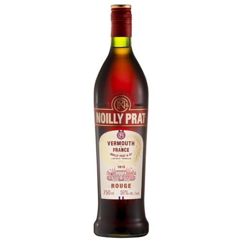 Noilly Prat Rouge Vermouth, 16% vol., 75cl / 750ml, französischer Aperitif mit 29 Kräutern und Gewürzen, darunter Süßorangen, Zimt, Zimtrinde, Gewürzn und Kakaobohnen Noilly Prat Rouge Vermouth, 16% vol., 75cl / 750ml, französischer Aperitif mit 29 Kräutern und Gewürzen, darunter Süßorangen, Zimt, Zimtrinde, Gewürzn und Kakaobohnen von Noilly Prat