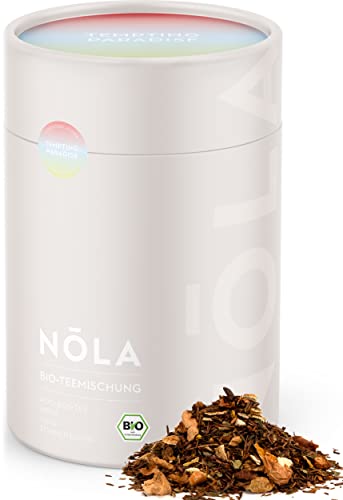NOLA Bio Teemischung 'Tempting Paradise' - BIO Rooibos-Tee mit Apfel, Yuzu und Sonnenblume - loser Premium Bio-Kräutertee mit 100% natürlichen Zutaten, vegan von Nola