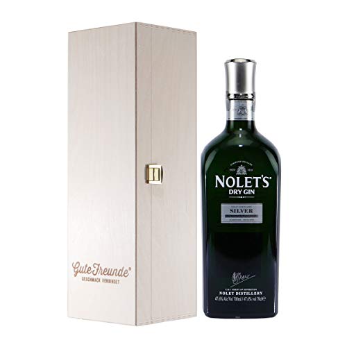 Nolet's Dry Gin Silver mit Geschenk-Holzkiste von Nolet`s