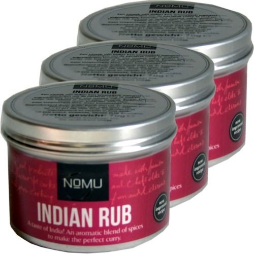 Nomu Barbecue Rub Gewürz Indian 70g (indische Mischung) von NOMU