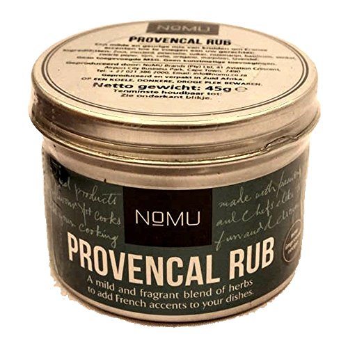Nomu Barbecue Rub Gewürz Provencial 2 x 45g (Kräutermischung der Provence) von NOMU