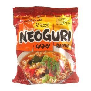 5er Pack NONG SHIM Neoguri Ramyun Nudelsuppe [5x 120g] Seafood HOT von Nongshim