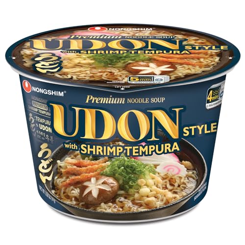 Big Bowl Shrimp Tempura Udon 6 (Flexo) von Nongshim