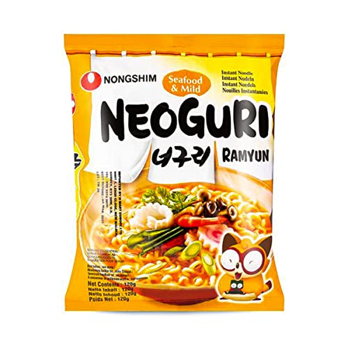 NONG SHIM Instand Nudelsuppe Neoguri ( Seafood & Mild) 120g von Nong Shim