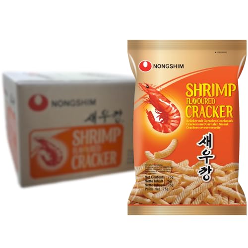 NONGSHIM - Garnelen Kräcker - Multipack (20 X 75 GR) von Nong Shim