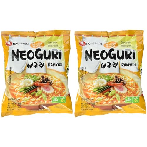 NONGSHIM - Instant Nudeln Neoguri Mild - (1 X 120 GR) (Packung mit 2) von Nong Shim