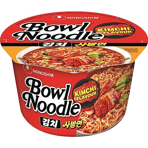 Nong Shim Instantnudeln Kimchi Bowl Noodle Soup – Koreanische Ramen Nudelsuppe - schnelle Zubereitung – 1 x 100g Nong Shim Instantnudeln Kimchi Bowl Noodle Soup – Koreanische Ramen Nudelsuppe - schnelle Zubereitung – 1 x 100g von Nongshim