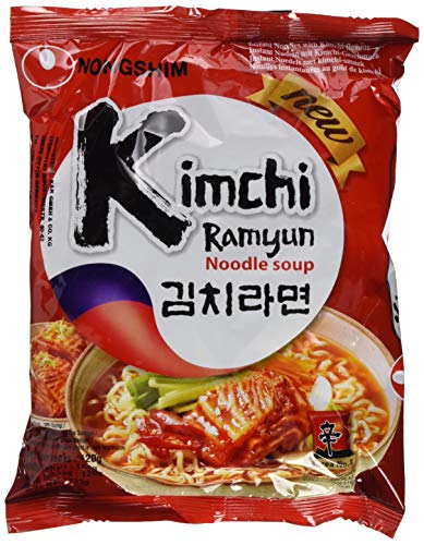 Nong Shim Instantnudeln Kimchi Ramyun / Koreanische Ramen Suppe (schnelle Zubereitung) von Nong Shim