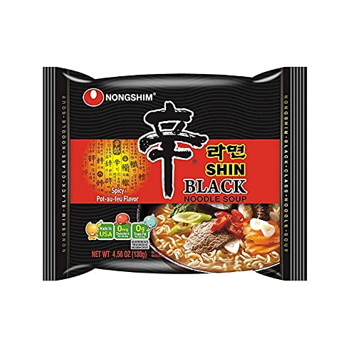 Nong Shim Instantnudeln Shin Ramyun Black 130 g Korea Nong Shim Instantnudeln Shin Ramyun Black 130 g Korea von Nong Shim