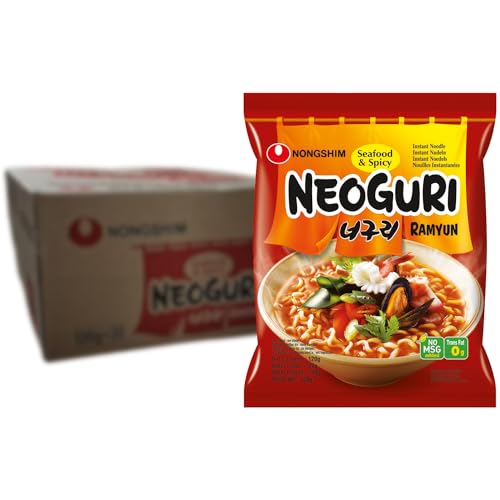 NONGSHIM - Instant Nudeln Neoguri Scharf - Multipack (20 X 120 GR) von NONGSHIM