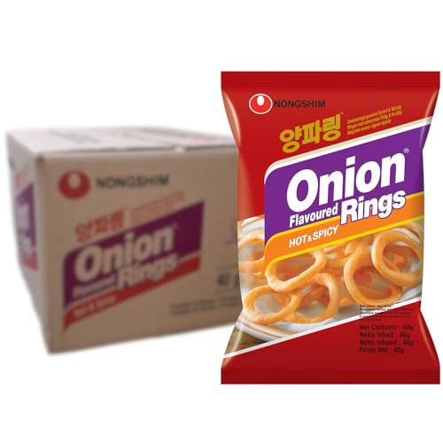 NONGSHIM - Scharfe Zwiebelringe - Multipack (20 X 40 GR) von Nongshim