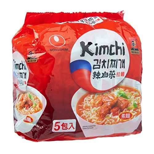 Nongshim Kimchi Korean Ramen Ramyum Noodles X5 packs von Nong Shim
